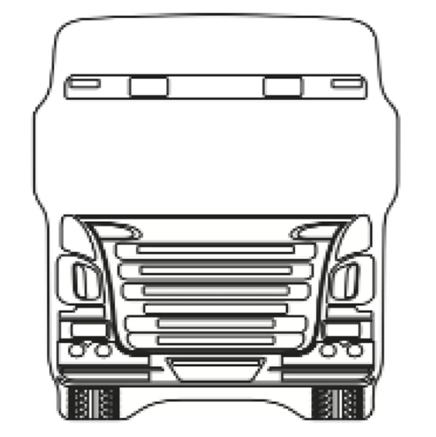 Kabin Scania Kiva R450