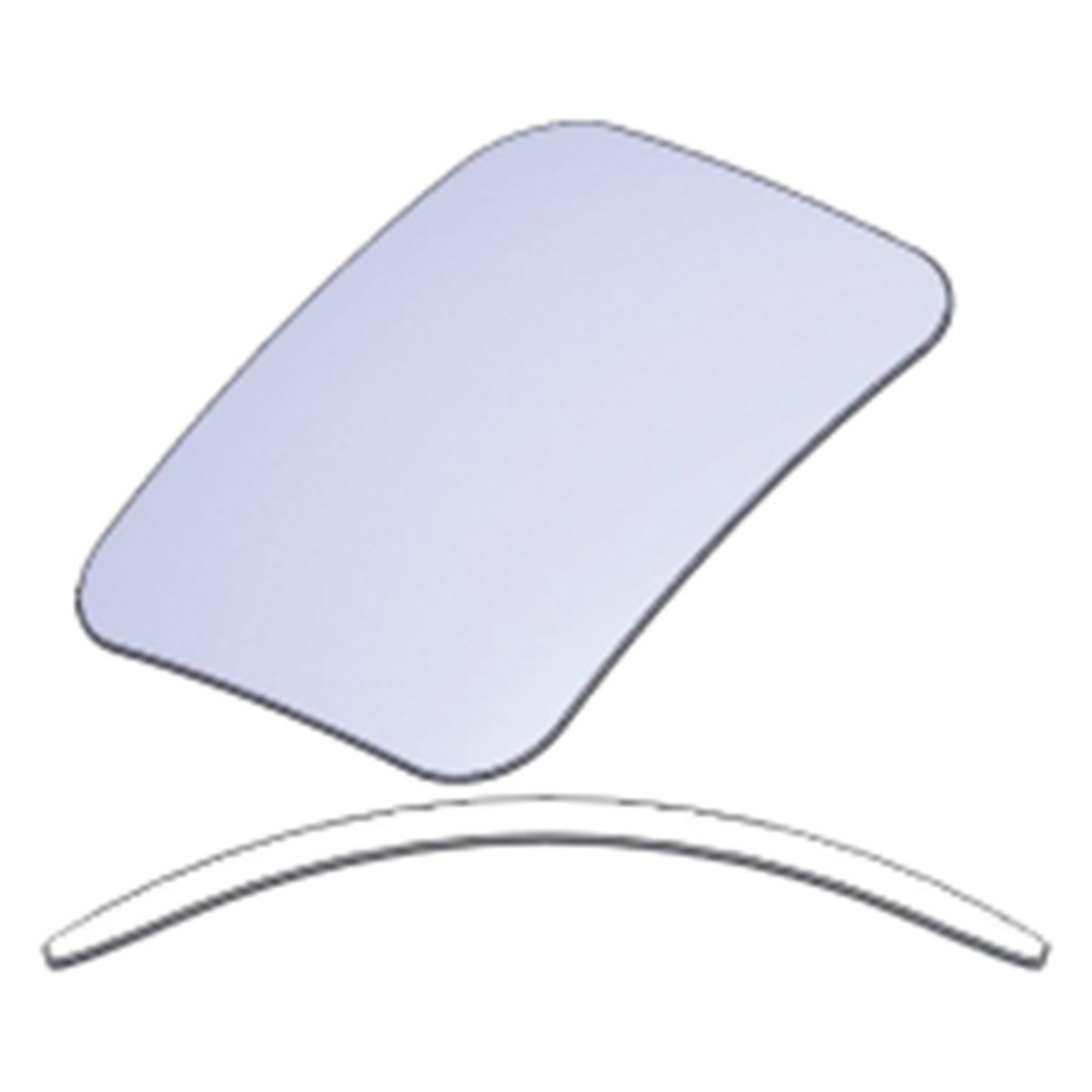 Mercedes v2 Rezistanssız Kare Peron İlave Ayna Camı 200x150 mm 000 811 9033 001 811 7733