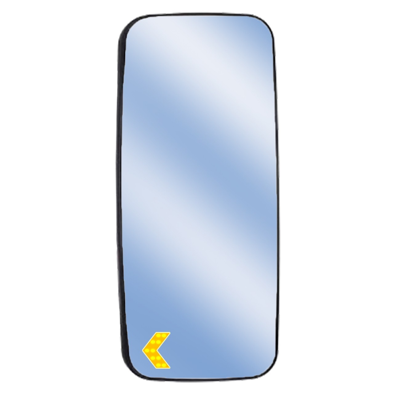 Axor Ym Rezistanslı Kızaklı Sinyalli Plastik Yataklı Sağ Ayna Camı 24V 215x435 mm